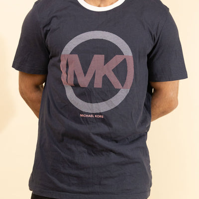 Michael Kors Dark Midnight Logo Fit T-Shirt