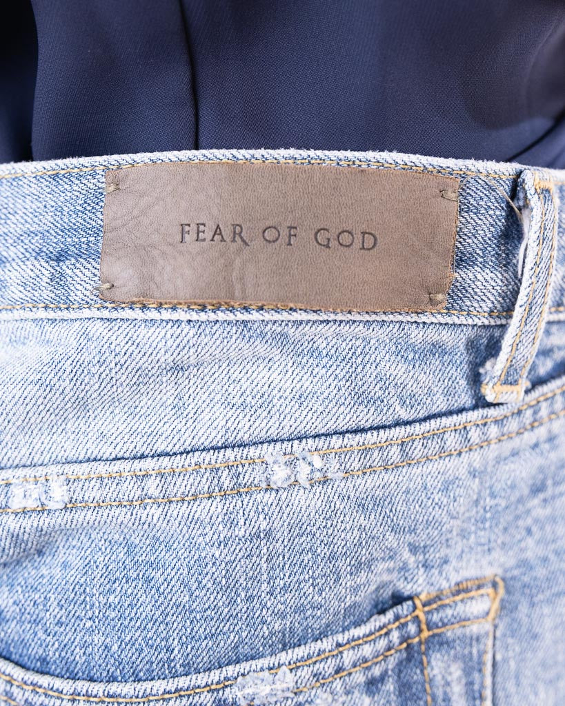 Fear Of God 4th Collection Blue Denim Jeans