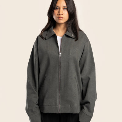 KENJI JACKET IN CHARCOAL