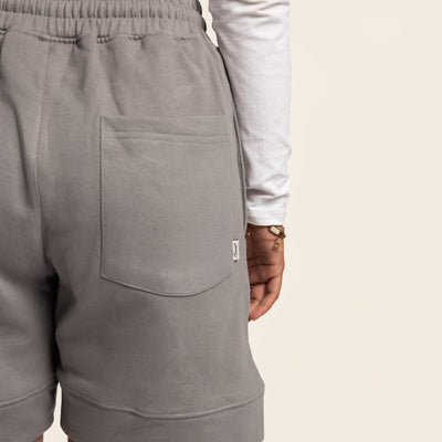 400GSM SHORTS 'STEEL GREY'