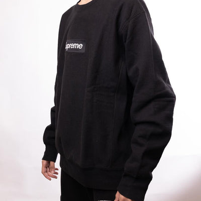 Supreme Box Logo Crewneck (Fw15) - Black