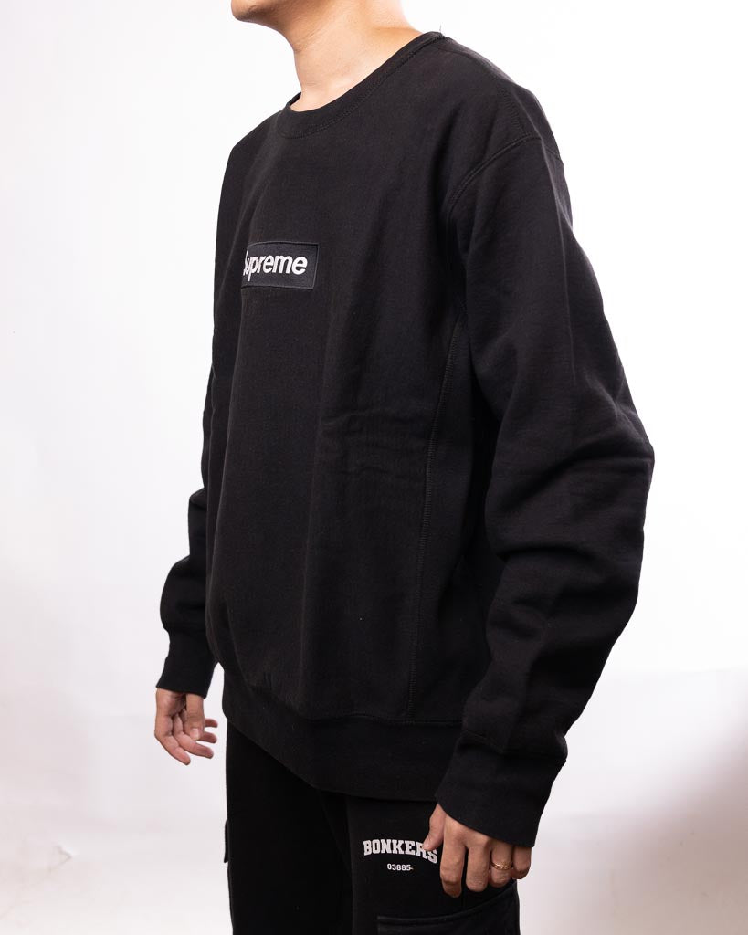 Supreme Box Logo Crewneck (Fw15) - Black
