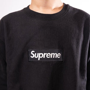 Supreme Box Logo Crewneck (Fw15) - Black