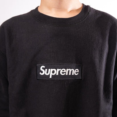 Supreme Box Logo Crewneck (Fw15) - Black
