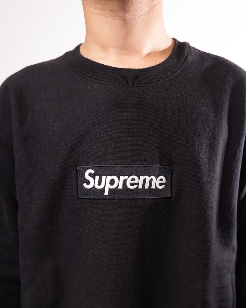 Supreme Box Logo Crewneck (Fw15) - Black