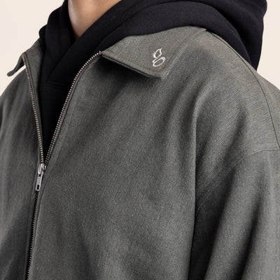 KENJI JACKET IN CHARCOAL
