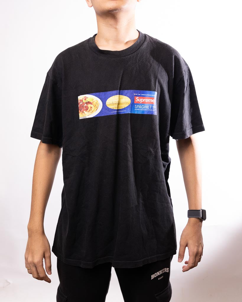 Supreme Spaghetti T-Shirt Black
