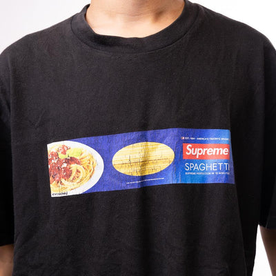 Supreme Spaghetti T-Shirt Black