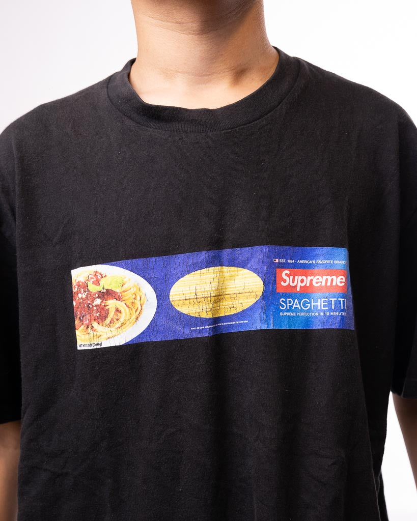 Supreme Spaghetti T-Shirt Black
