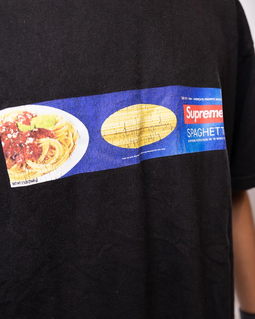 Supreme Spaghetti T-Shirt Black