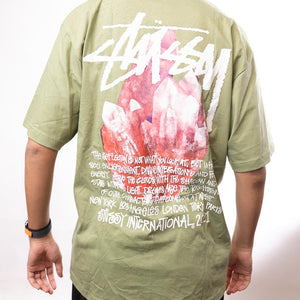 Stussy Reflection T-Shirt - Green