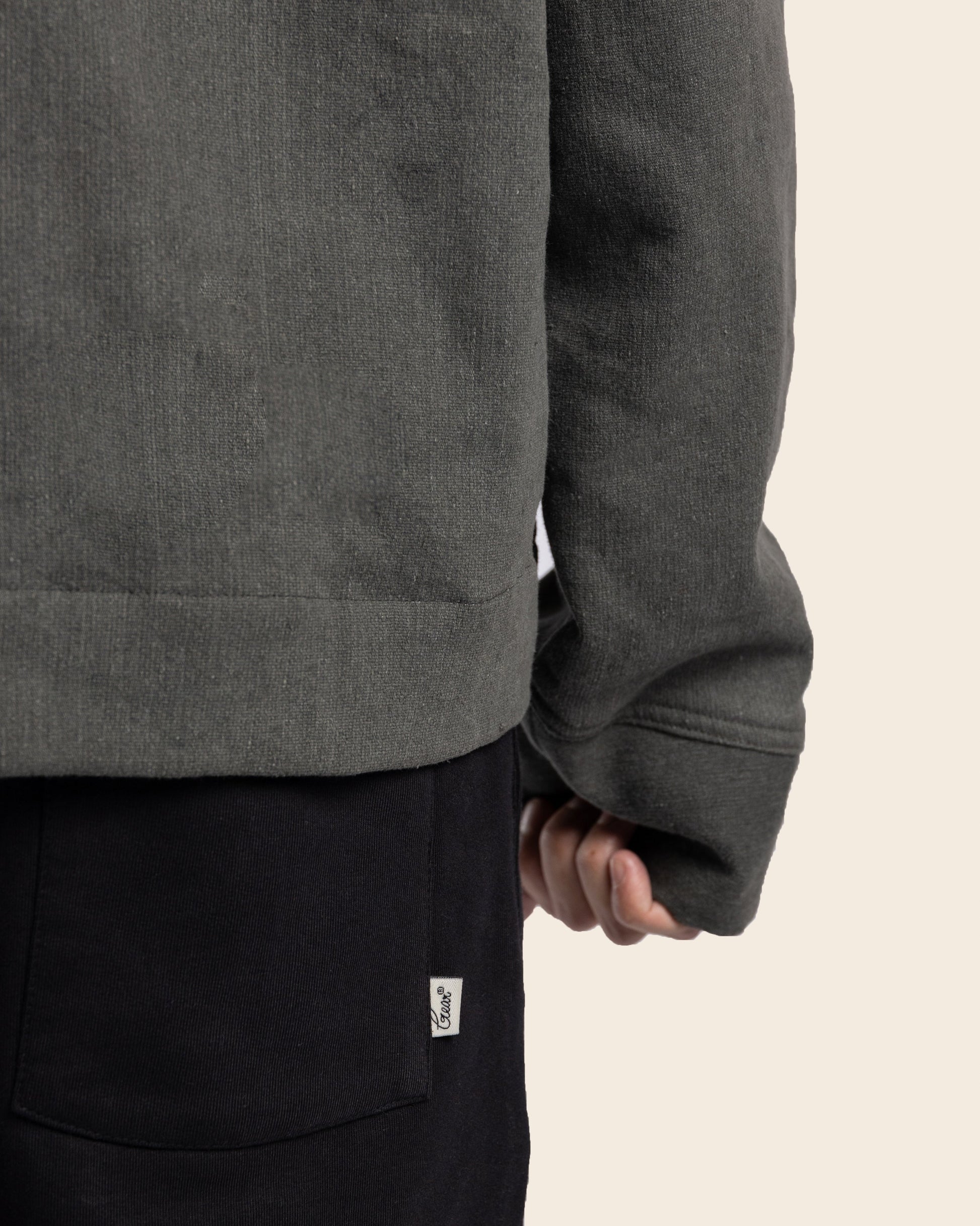 KENJI JACKET IN CHARCOAL