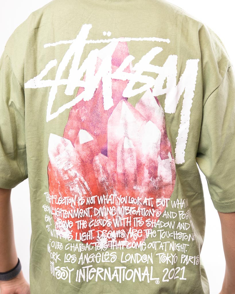Stussy Reflection T-Shirt - Green