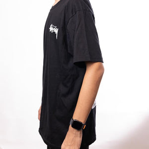 Stussy Unisex Black Sara T-Shirt - Black