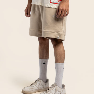 400GSM SHORTS 'SAND'