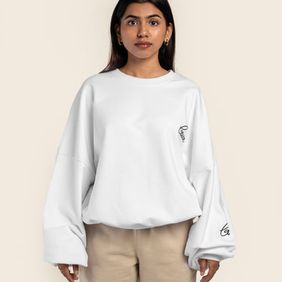 SWEATSHIRT 'WHITE'