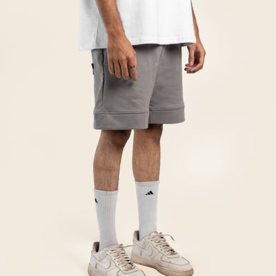 400GSM SHORTS 'STEEL GREY'