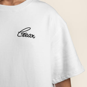 WHITE SIGNATURE TEE