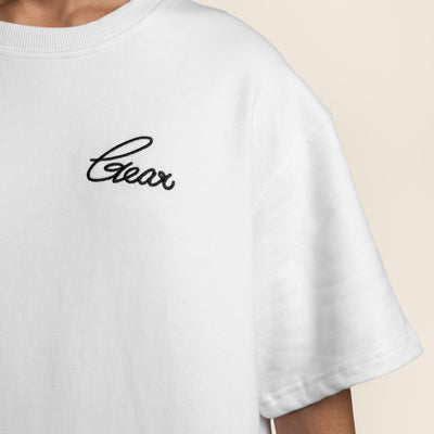 WHITE SIGNATURE TEE