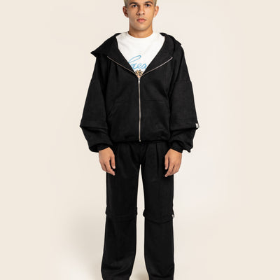 SNOB ZIPPERS 'OFF BLACK'