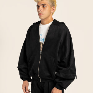 SNOB ZIPPERS 'OFF BLACK'