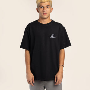 BLACK SIGNATURE TEE