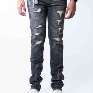God's Masterful Children Metallo Jeans Black