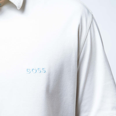 Boss Open White Regualar Fit Shirt