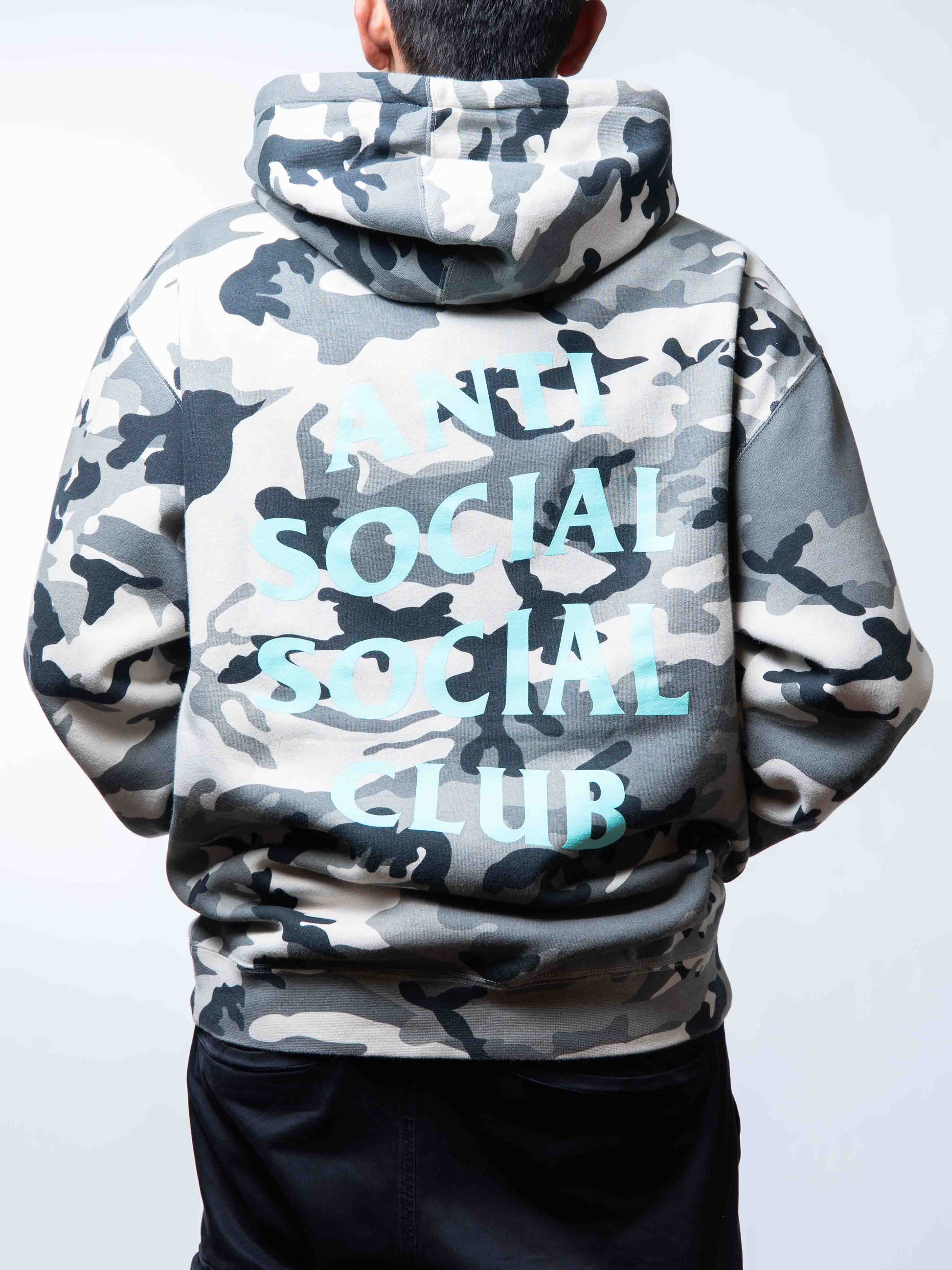 Anti Social Social Club Camo Hoodie