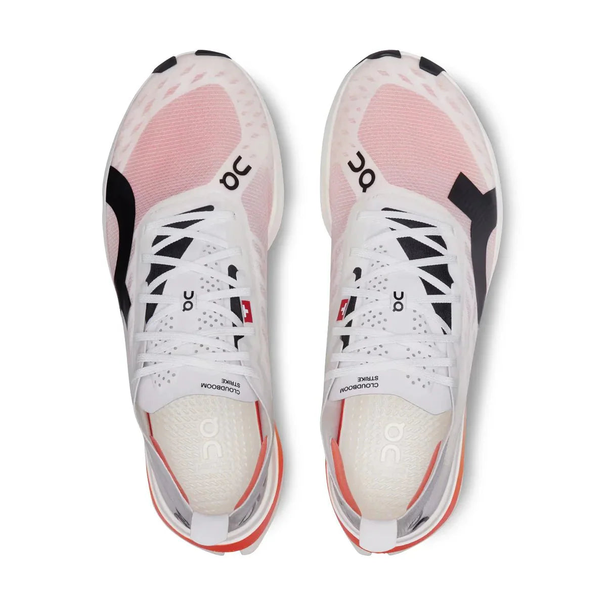 On Running Cloudboom Strike White Black