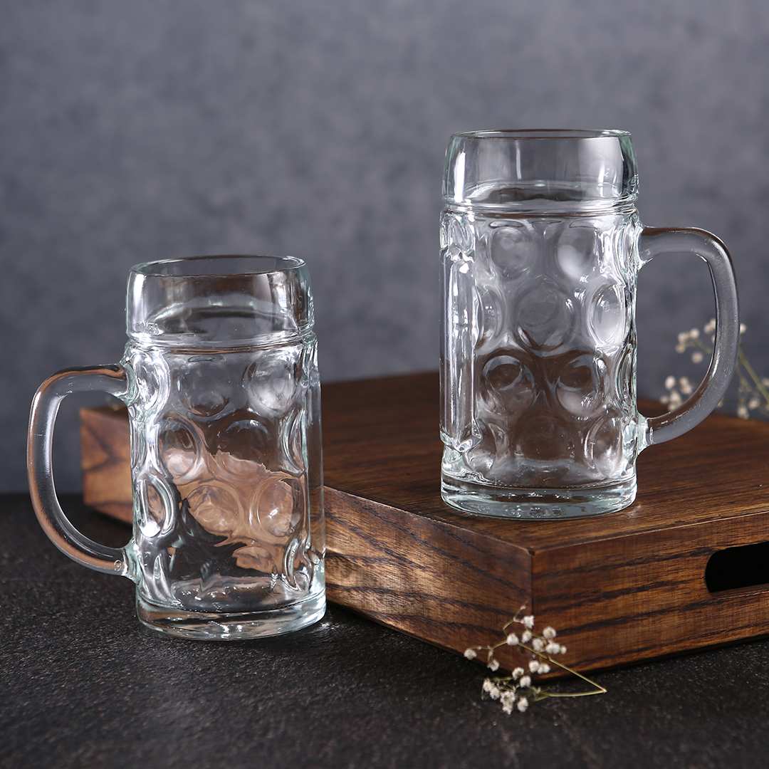 Modena Beer Mug 500 Ml (Set Of 2) by blackree