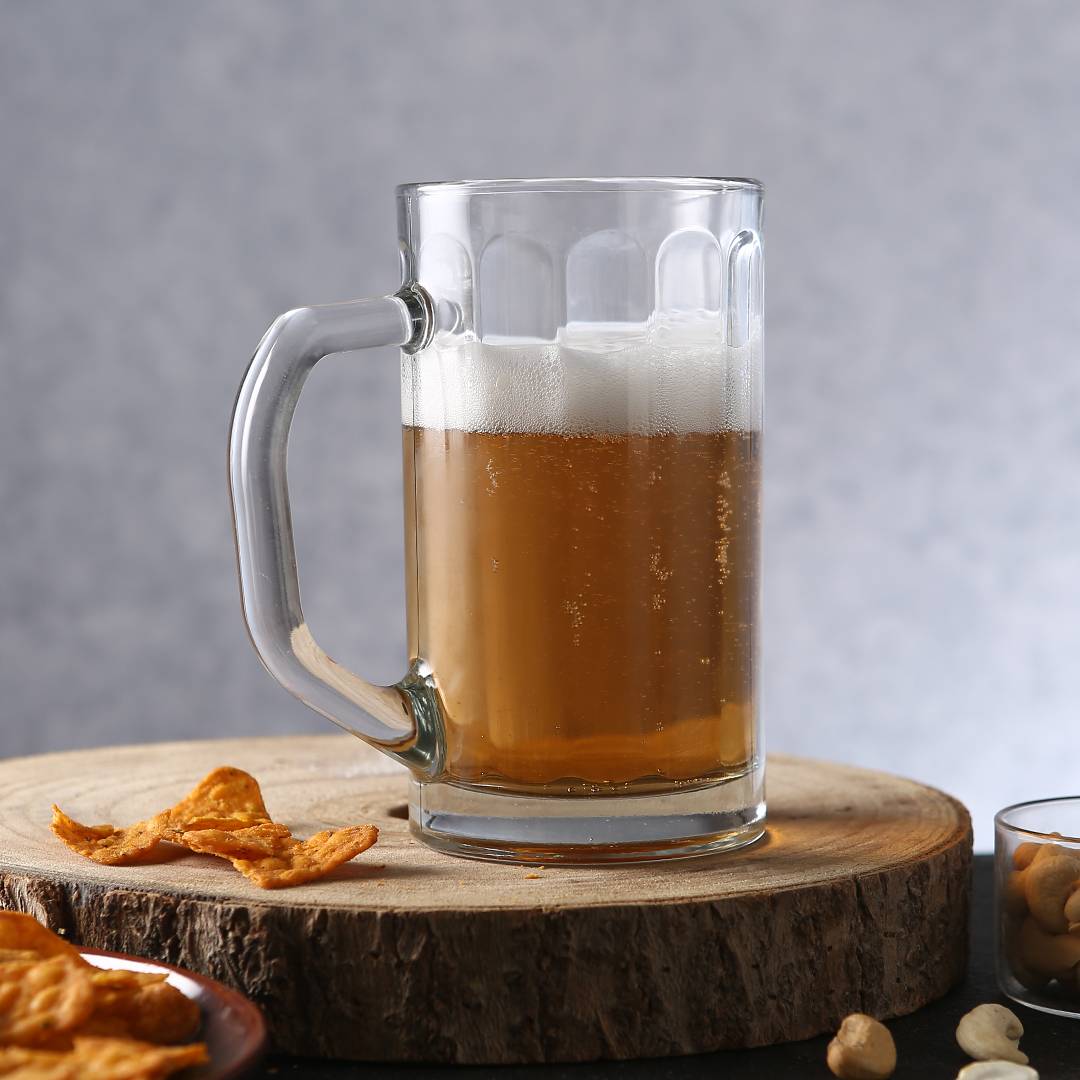 Modena Tall Beer Mug 400 ml (Set of 2)