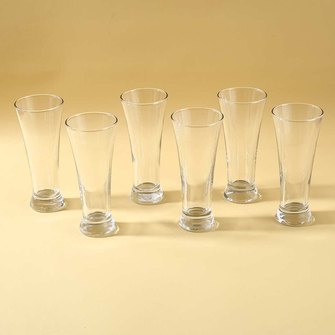 Modena Beer Glass 300 Ml (Set Of 6) by blacktree