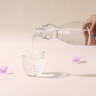 Bormioli Water Bottle - Clear - 1L.