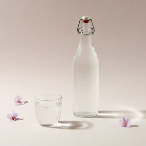 Bormioli Water Bottle - Clear - 1L.