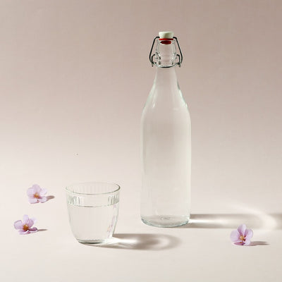 Bormioli Water Bottle - Clear - 1L.