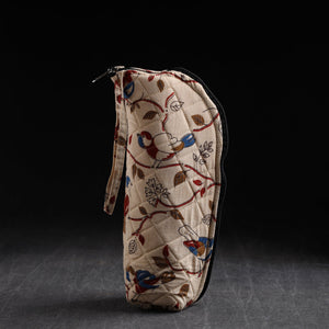 Beige - Handmade Cotton 1L Water Bottle Cover 10