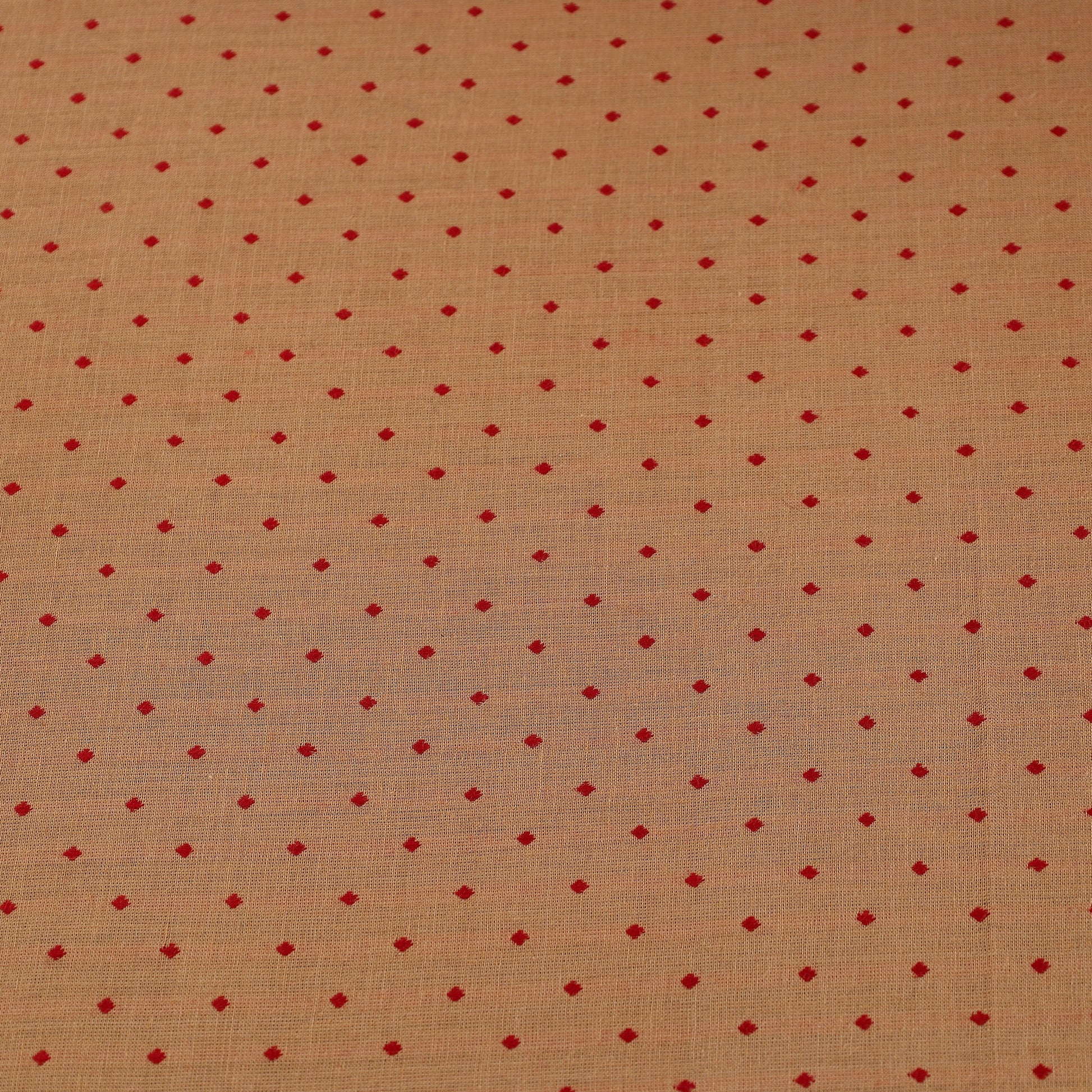 Brown - Jacquard Prewashed Cotton Fabric 05