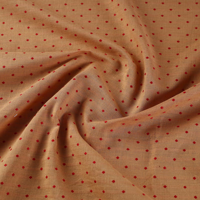 Brown - Jacquard Prewashed Cotton Fabric 05