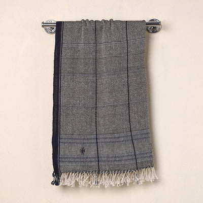 Black - Organic Kala Cotton Pure Handloom Towel