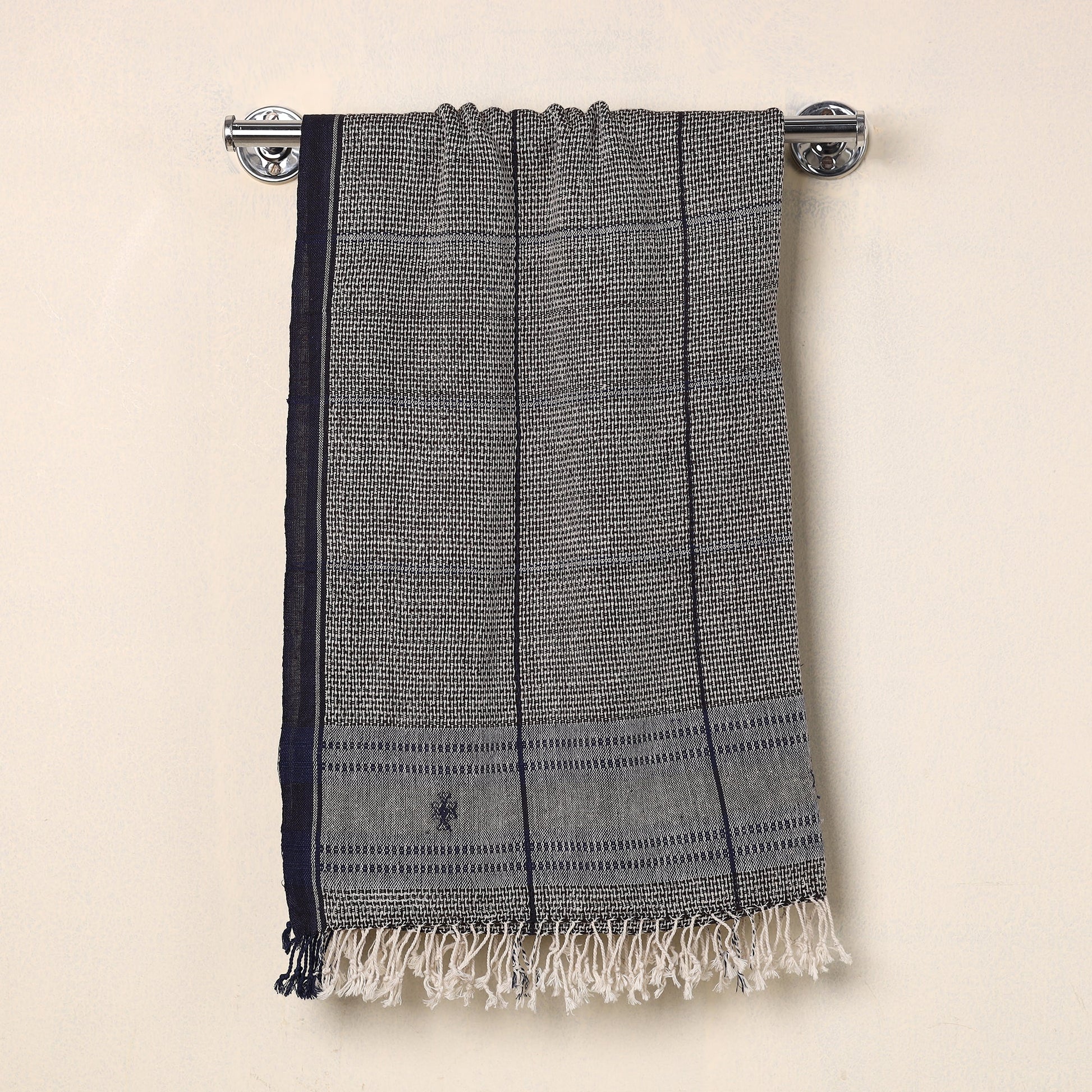 Black - Organic Kala Cotton Pure Handloom Towel