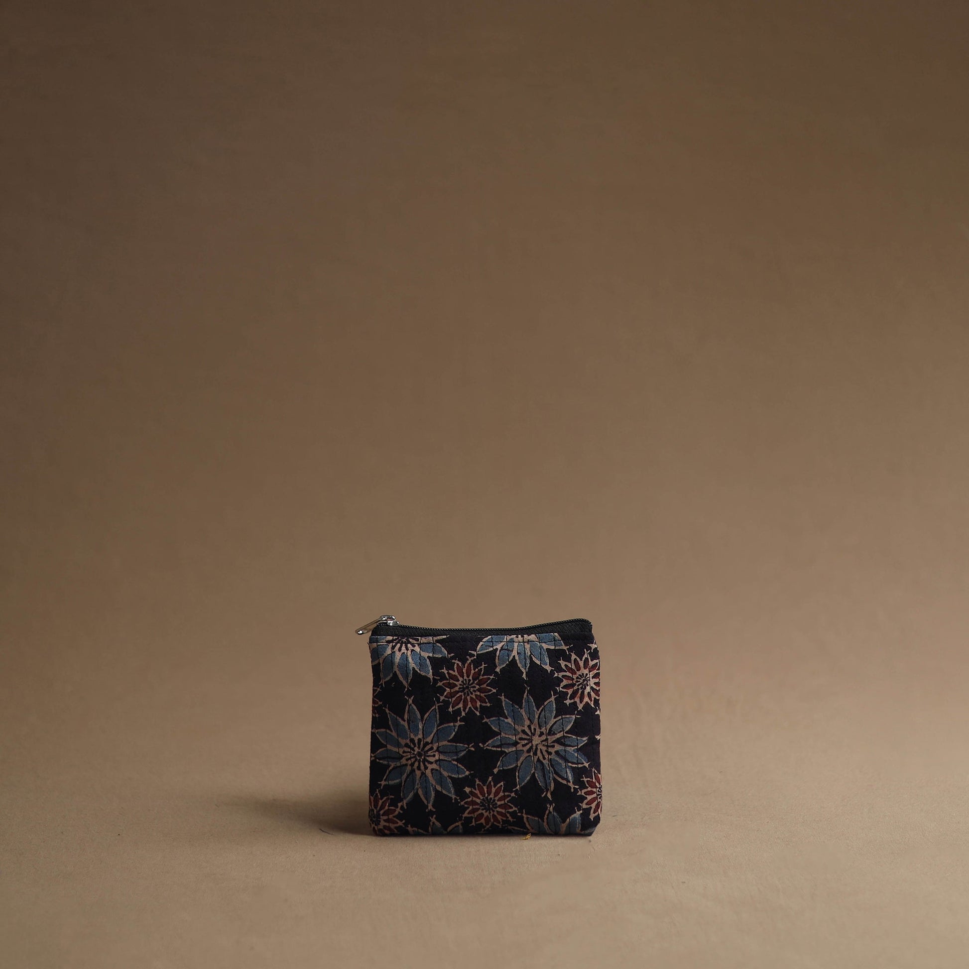 Black - Handmade Cotton Multipurpose Utility Pouches (set of 3) 25