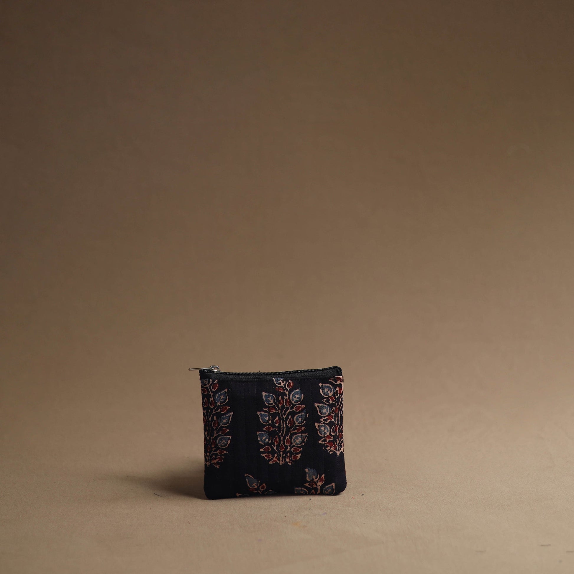 Black - Handmade Cotton Multipurpose Utility Pouches (set of 3) 29