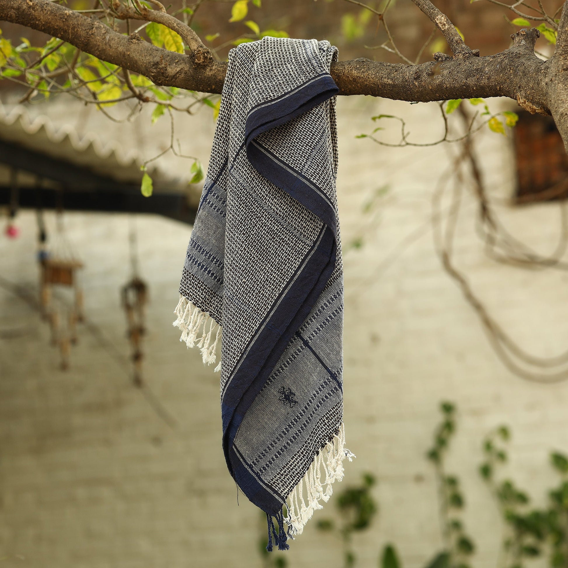 Black - Organic Kala Cotton Pure Handloom Towel