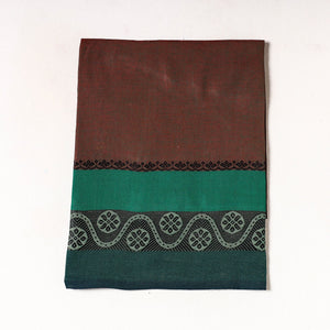 Brown - Kanchipuram Cotton Precut Fabric (1 Meter)