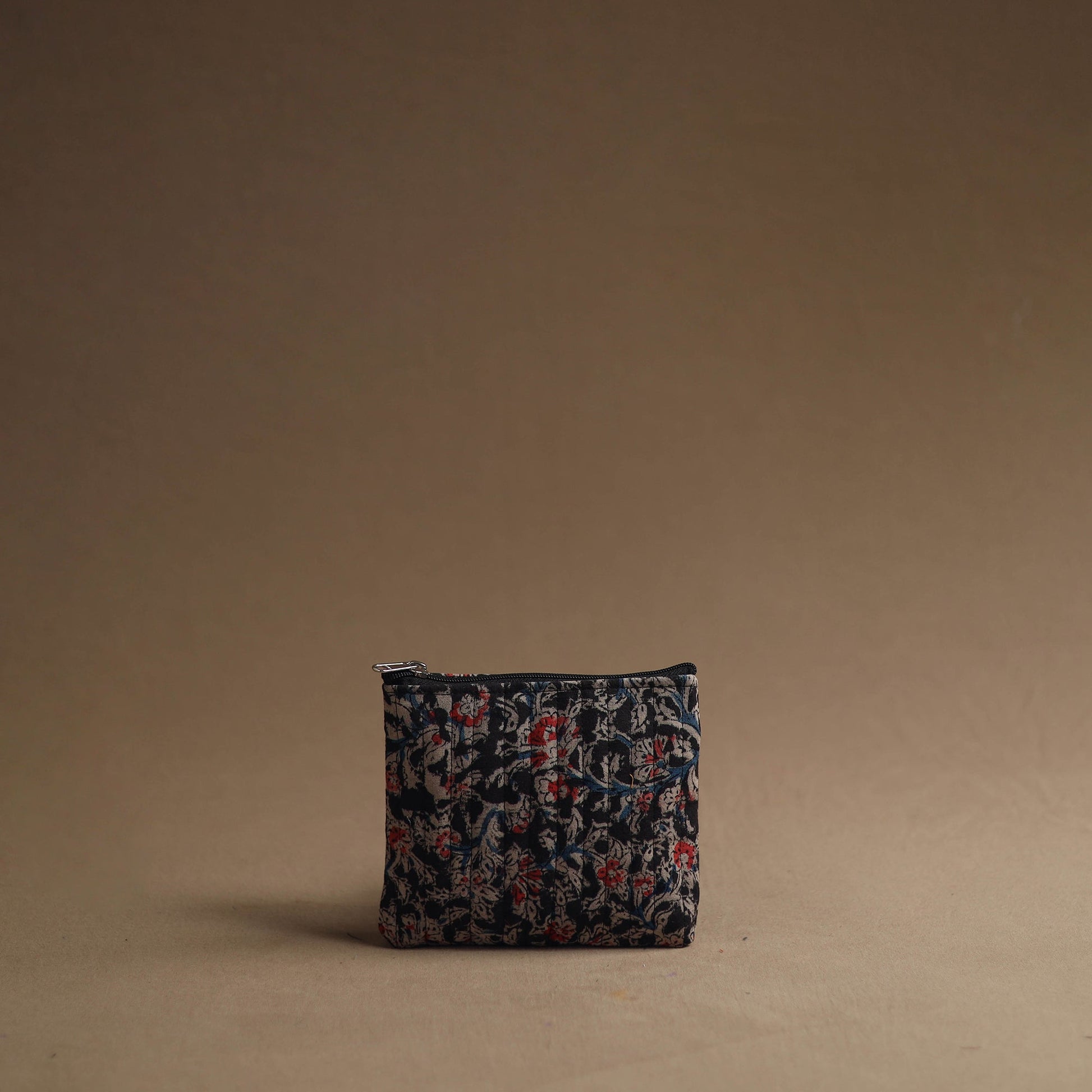 Black - Handmade Cotton Multipurpose Utility Pouches (set of 3) 28