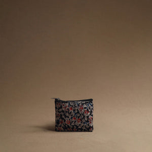 Black - Handmade Cotton Multipurpose Utility Pouches (set of 3) 28