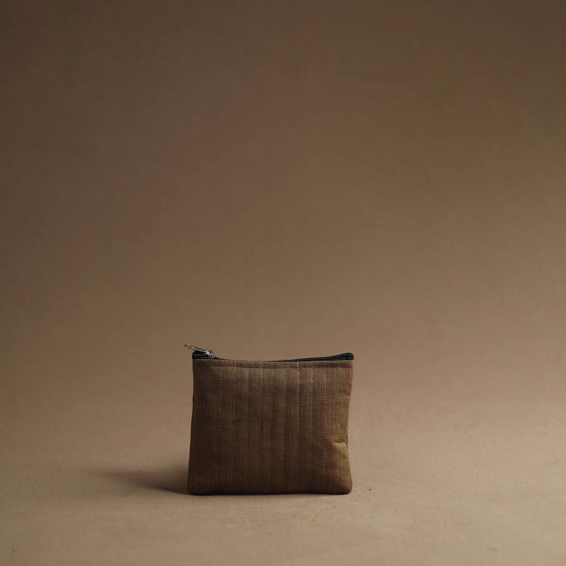 Brown - Handmade Cotton Multipurpose Utility Pouches (set of 3) 32