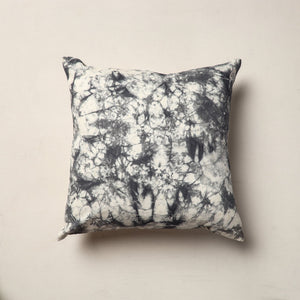 Black - Tie & Dye Cotton Shibori Cushion Cover