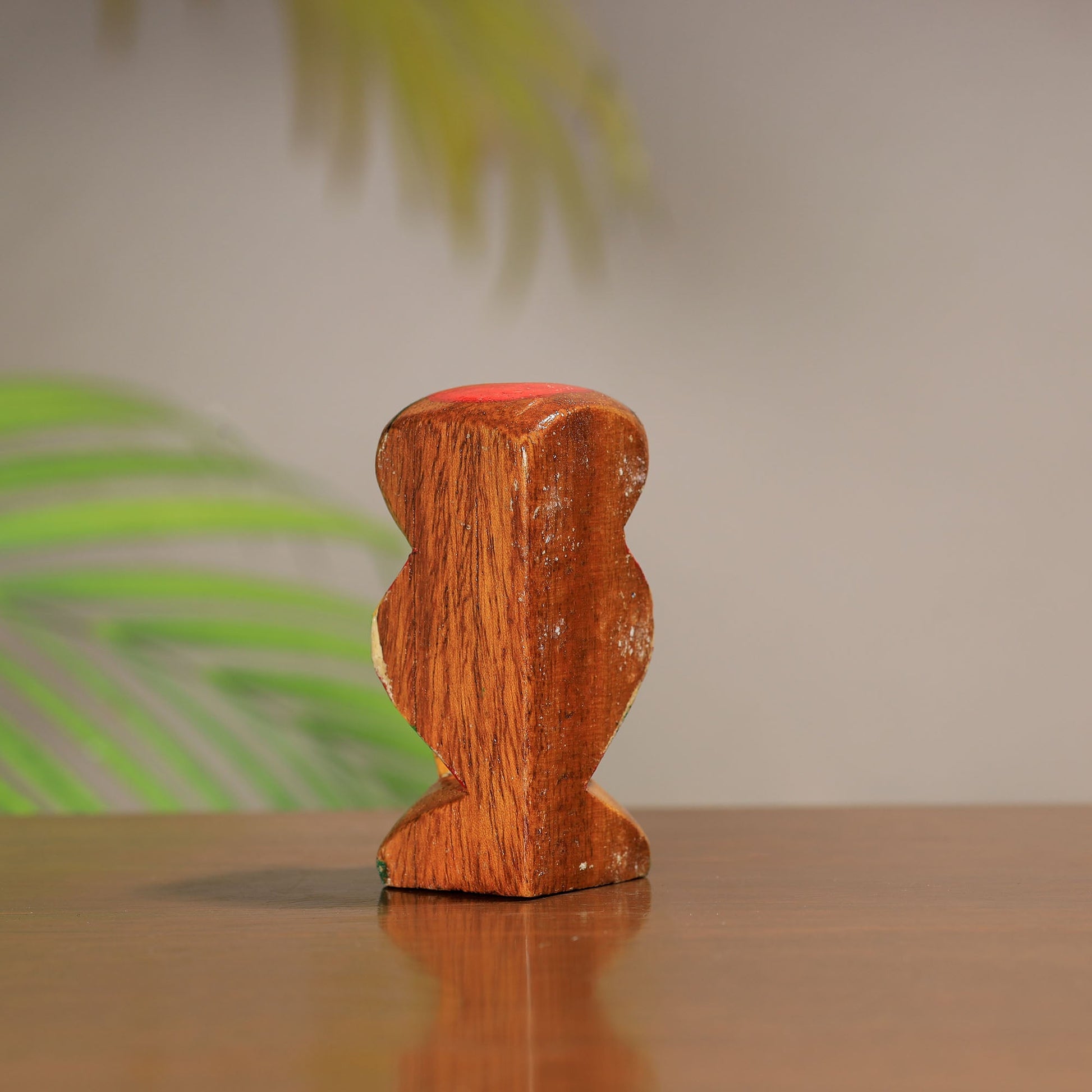 Beautiful Handpainted Burdwan Wood Owl Sculpture Set (Tiny,Set of 2) 28